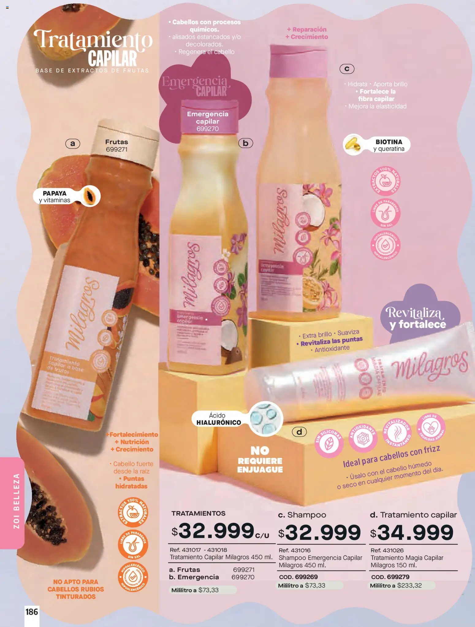 Pacifika revista - valida desde el 01.03.2026 | Página: 188 | Productos: Sal, Brillo, Vitaminas, Papaya