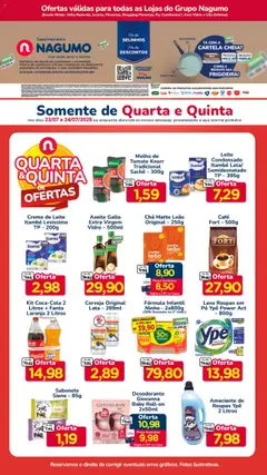 Nagumo - Ofertas Quarta e Quinta - Pré-Visualização do folheto da loja Nagumo, válido de 23.07.2025