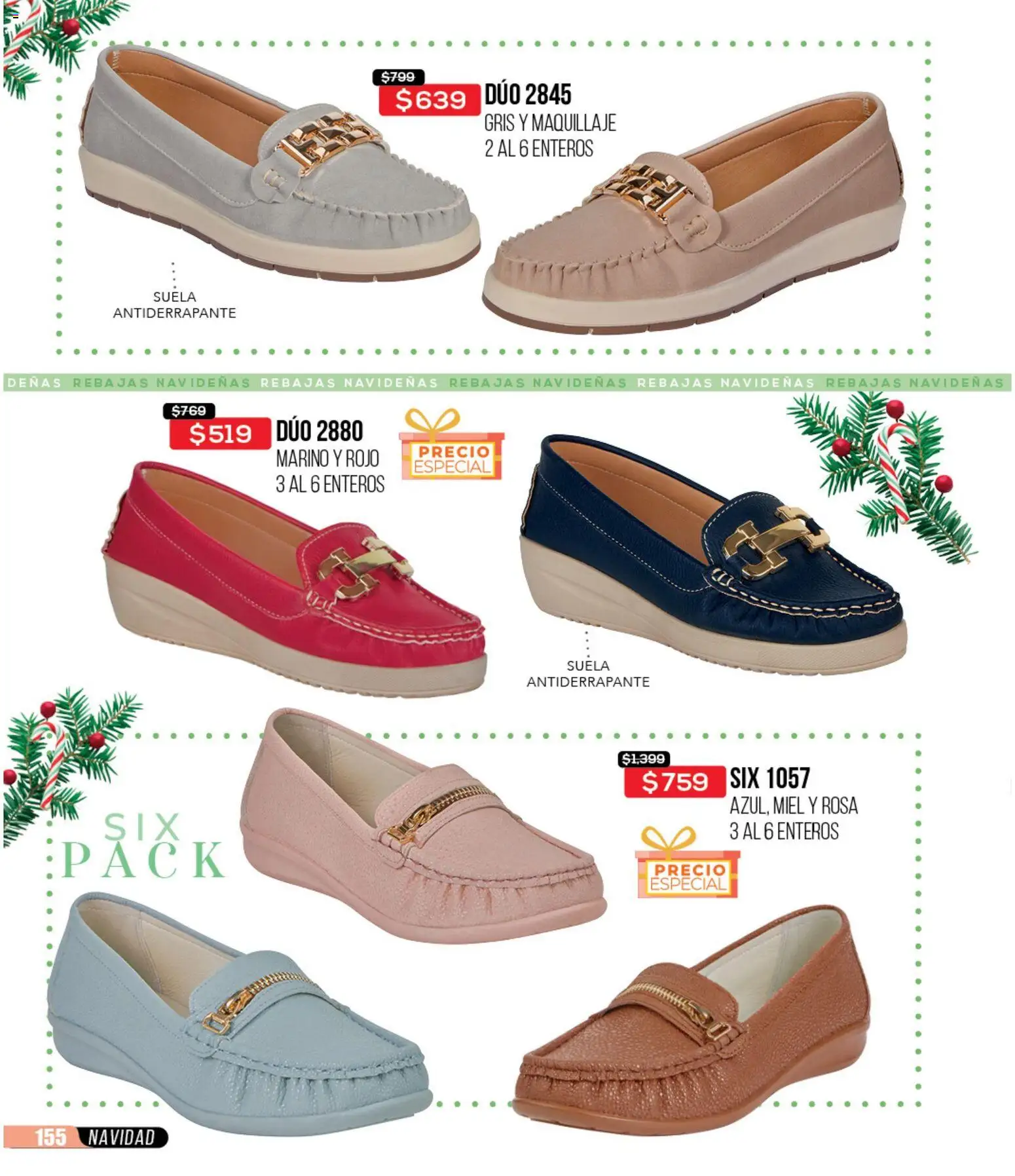 Nuevas ofertas de Cklass válidas en toda la República Mexicana desde el 30.11.2025. ¡Encuentra las mejores ofertas en Cklass catálogo Rebajas Navideñas Calzado! | Página: 156 | Productos: Maquillaje