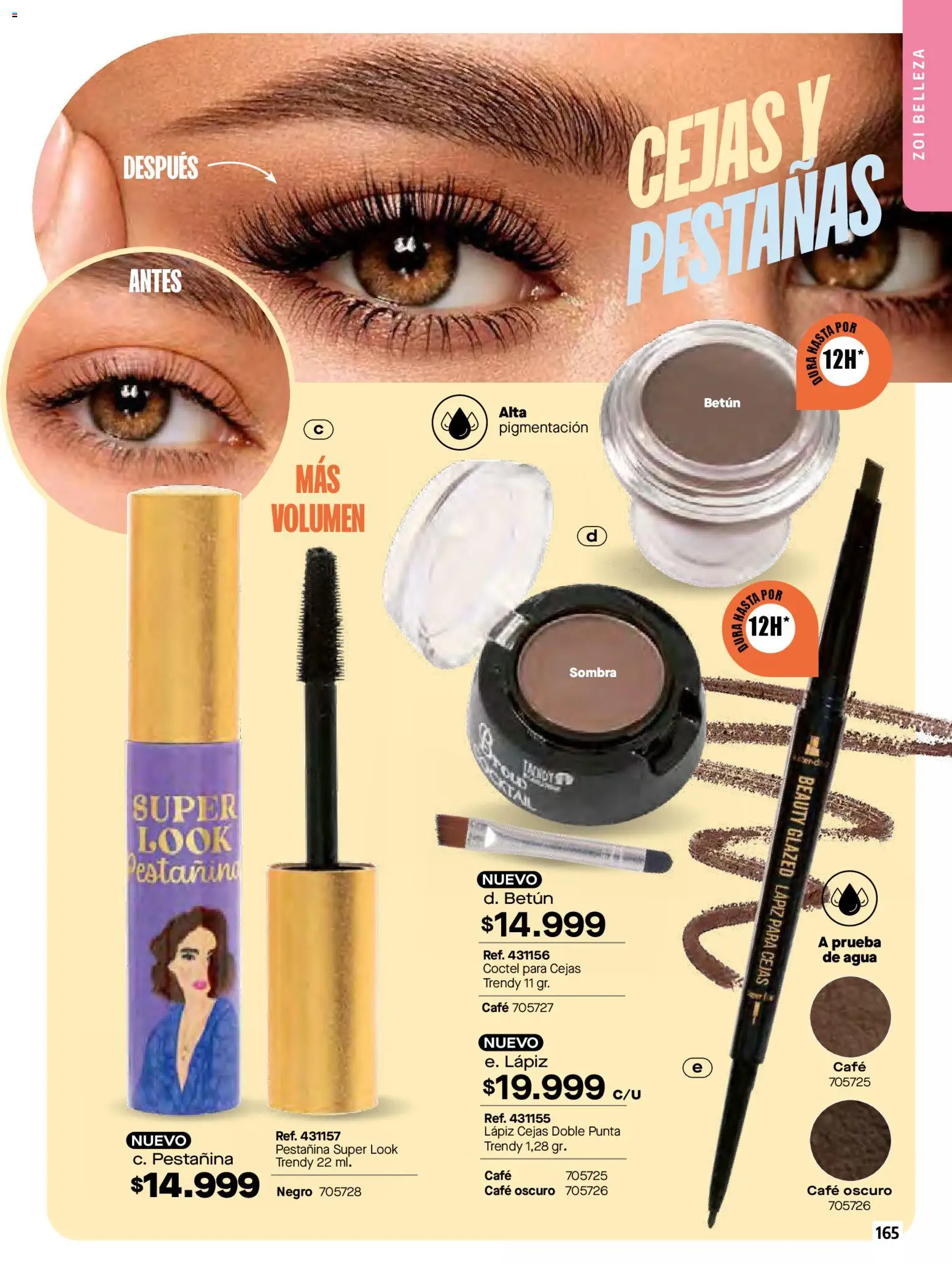 Pacifika revista - valida desde el 01.04.2026 | Página: 165 | Productos: Agua, Betún, Sombra, Café