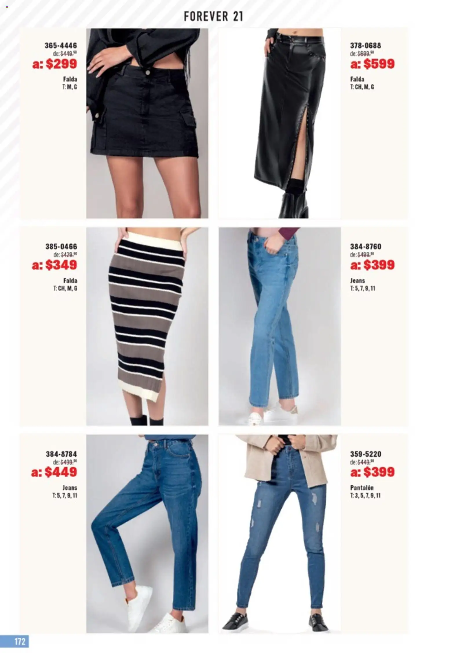 Nuevas ofertas de Andrea válidas en toda la República Mexicana desde el 05.04.2026. ¡Encuentra las mejores ofertas en Andrea catálogo Outlet! | Página: 172 | Productos: Falda