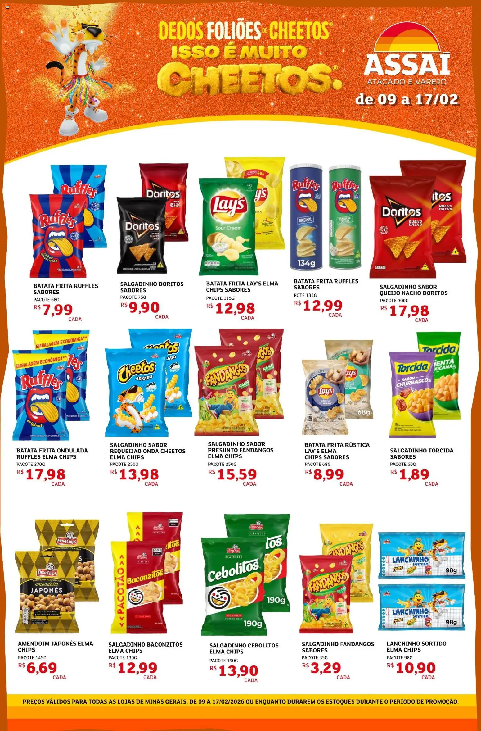 Assaí Atacadista Folheto - válido de 09.02.2026 | Página: 1