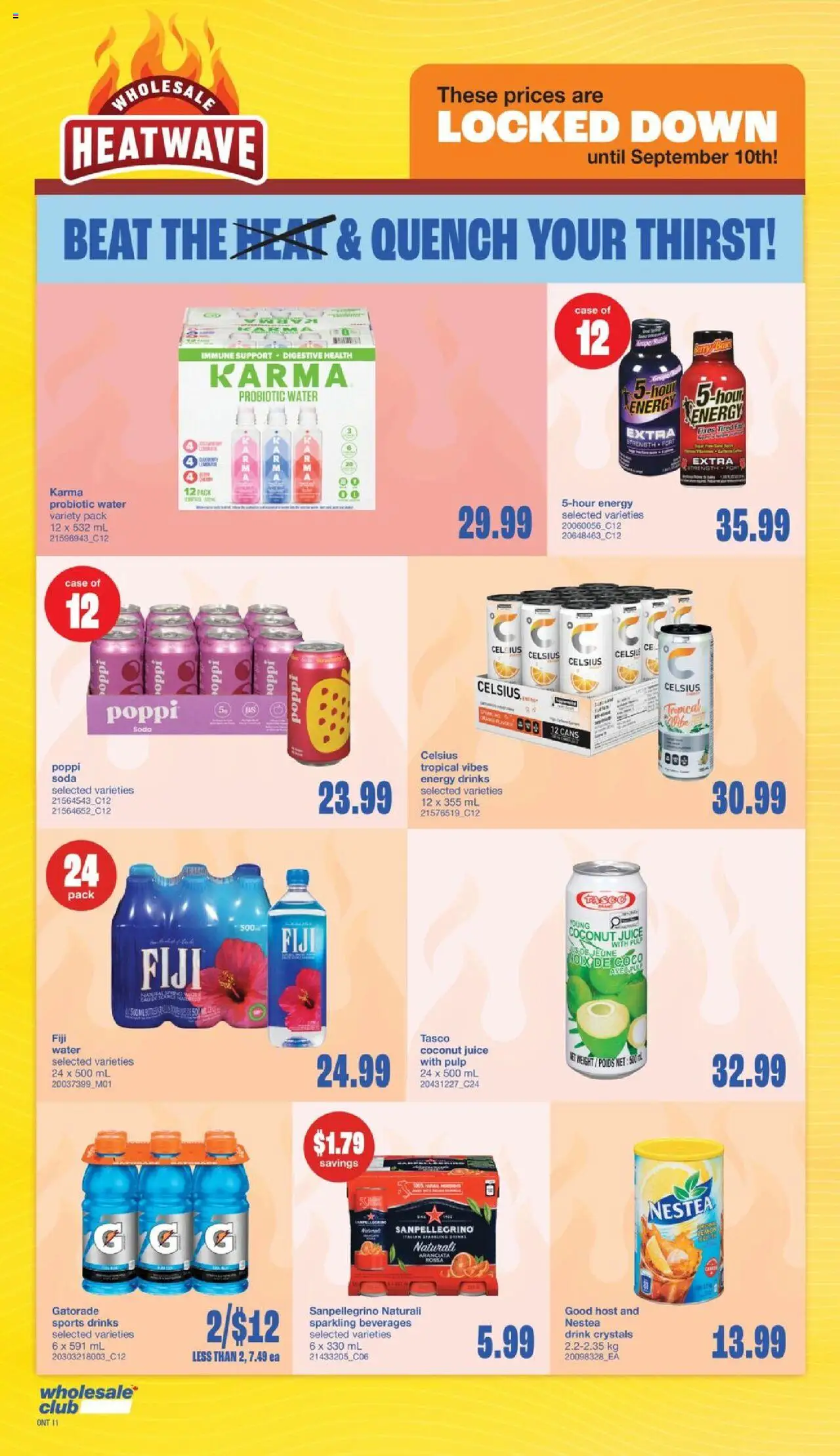 Wholesale Club flyer valid from 31.07.2025 | Page: 17 | Products: Case, Juice