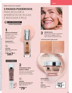 Avon - Campanha 19 - Pré-Visualização do folheto da loja Avon, válido de 21.11.2025 | Página: 35 | Produtos: Sérum, Creme