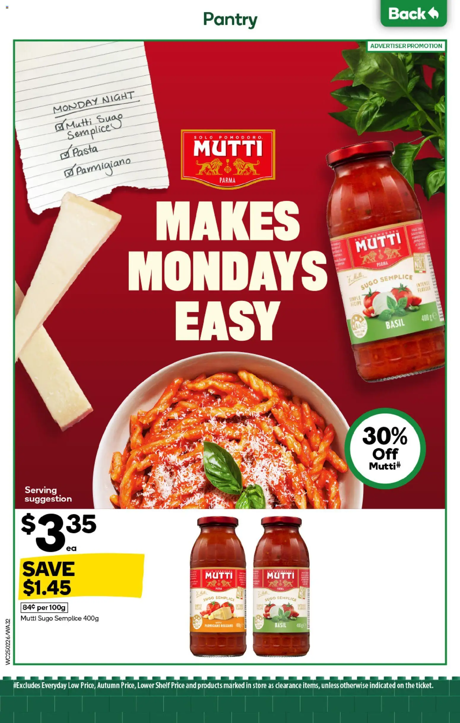 Woolworths catalogue - valid from 25.02.2026 | Page: 30 | Products: Shelf, Pasta