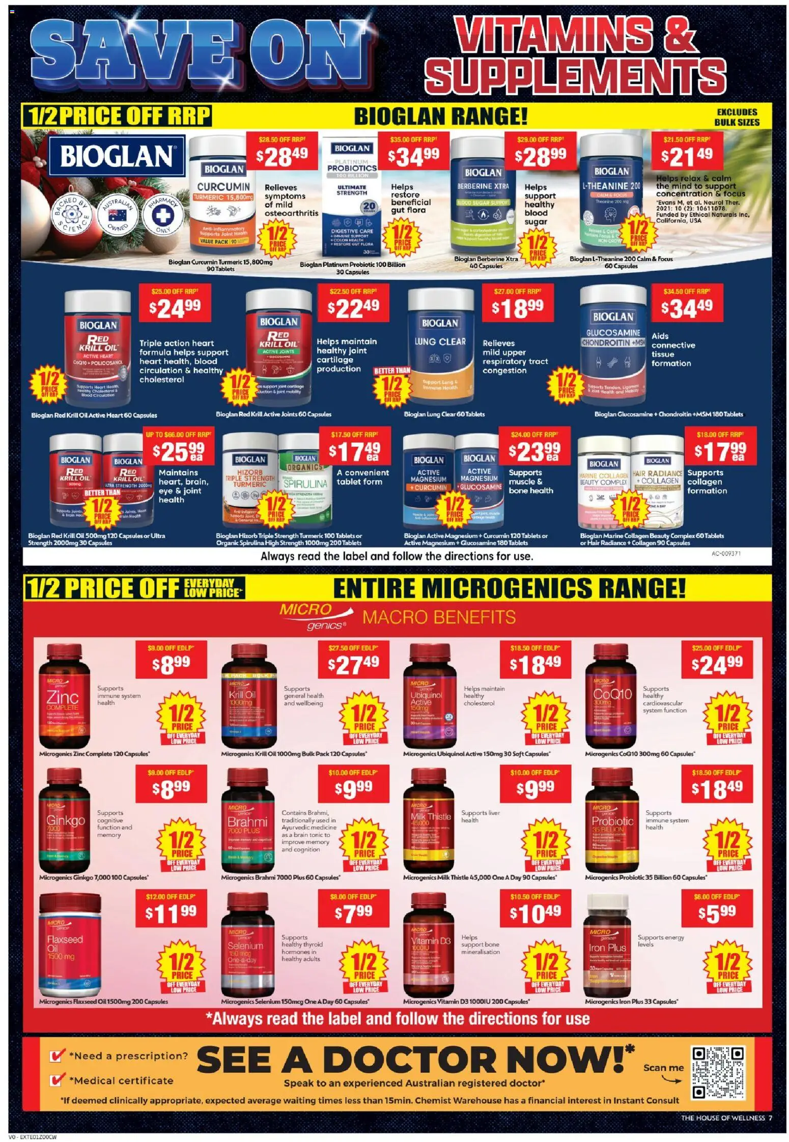 Chemist Warehouse catalogue - valid from 25.12.2025 | Page: 7 | Products: Oil, Tablet, Collagen, Vitamin