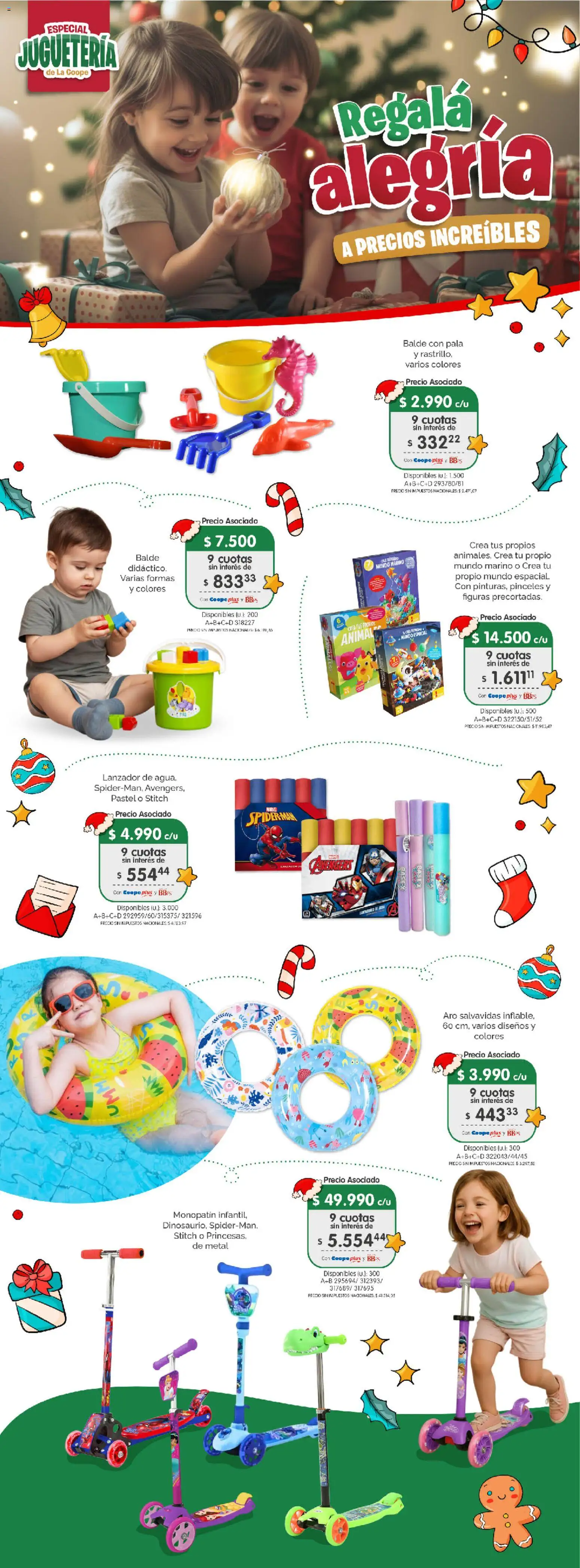 Cooperativa Obrera - Ahorrón │ válido desde el 11.12.2025 | Página: 1 | Productos: Monopatin, Pala