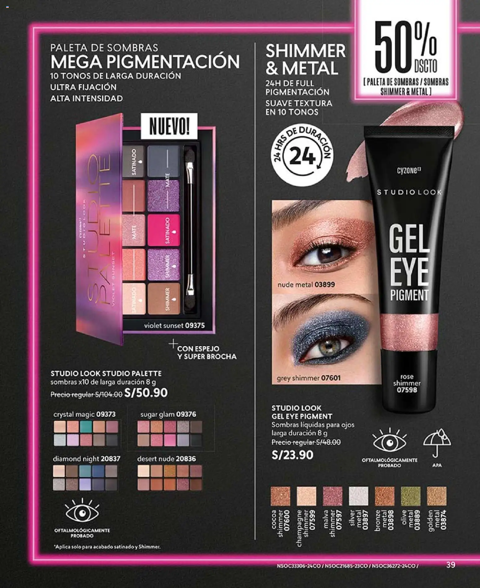 Catálogo CyZone válido desde 21.02.2026 | Página: 39 | Productos: Brocha, Espejo