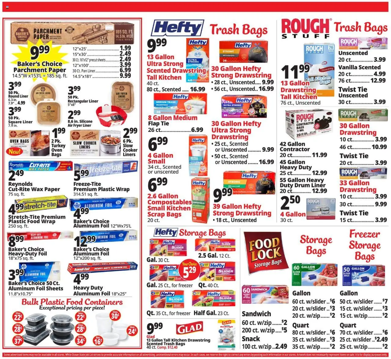 Ocean State Job Lot Weekly Ad - valid from 14.08.2025 | Page: 25 | Products: Fryer, Cooker, Pan, Freezer