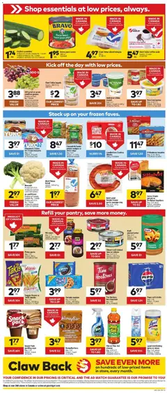 Preview of Gold Label Smoke House garlic sausage ring, Reg. 8.97, 750 g from shop Giant Tiger valid from 21.01.2026 | Page: 2