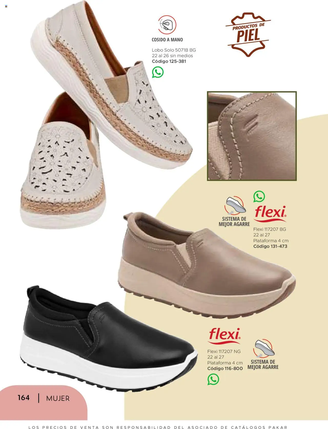 Nuevas ofertas de SC Pakar válidas en toda la República Mexicana desde el 24.07.2025. ¡Encuentra las mejores ofertas en SC Pakar Catálogo Mujer otoño / invierno! | Página: 164