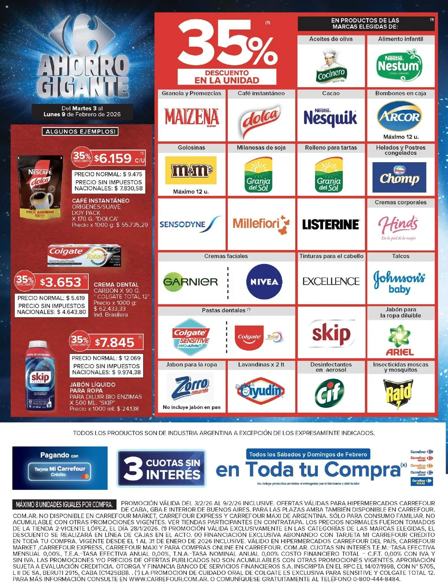 Carrefour ofertas │ válido desde el 03.02.2026 | Página: 10