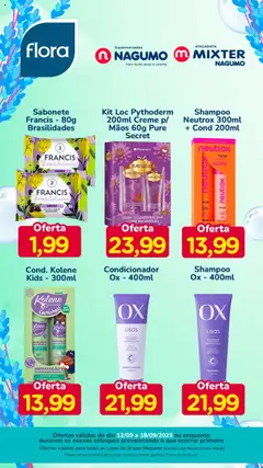 Nagumo - Ofertas Flora - Pré-Visualização do folheto da loja Nagumo, válido de 12.09.2025