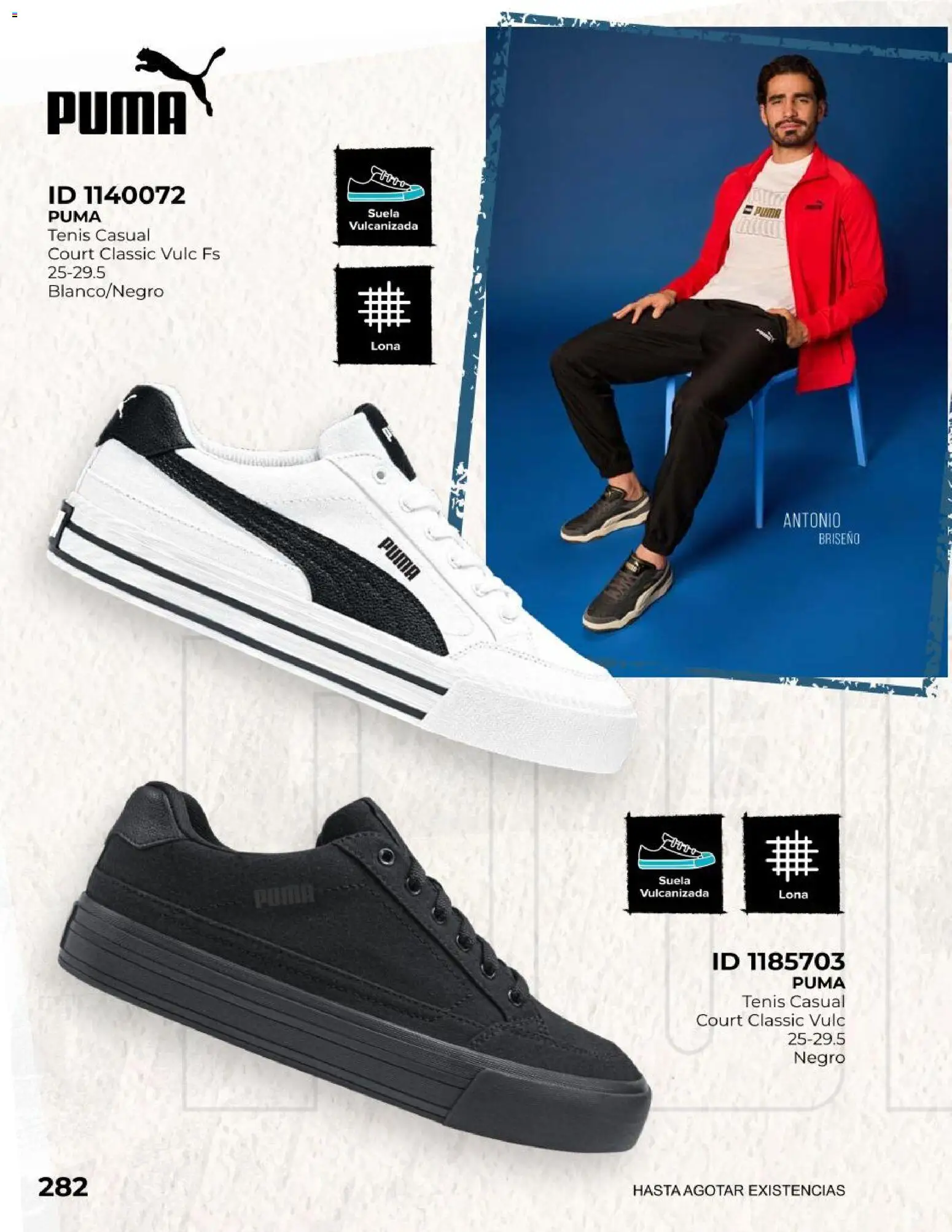 Nuevas ofertas de Price Shoes válidas en toda la República Mexicana desde el 27.10.2025. ¡Encuentra las mejores ofertas en Price Shoes catálogo Todo en uno! | Página: 282 | Productos: Tenis, Lona