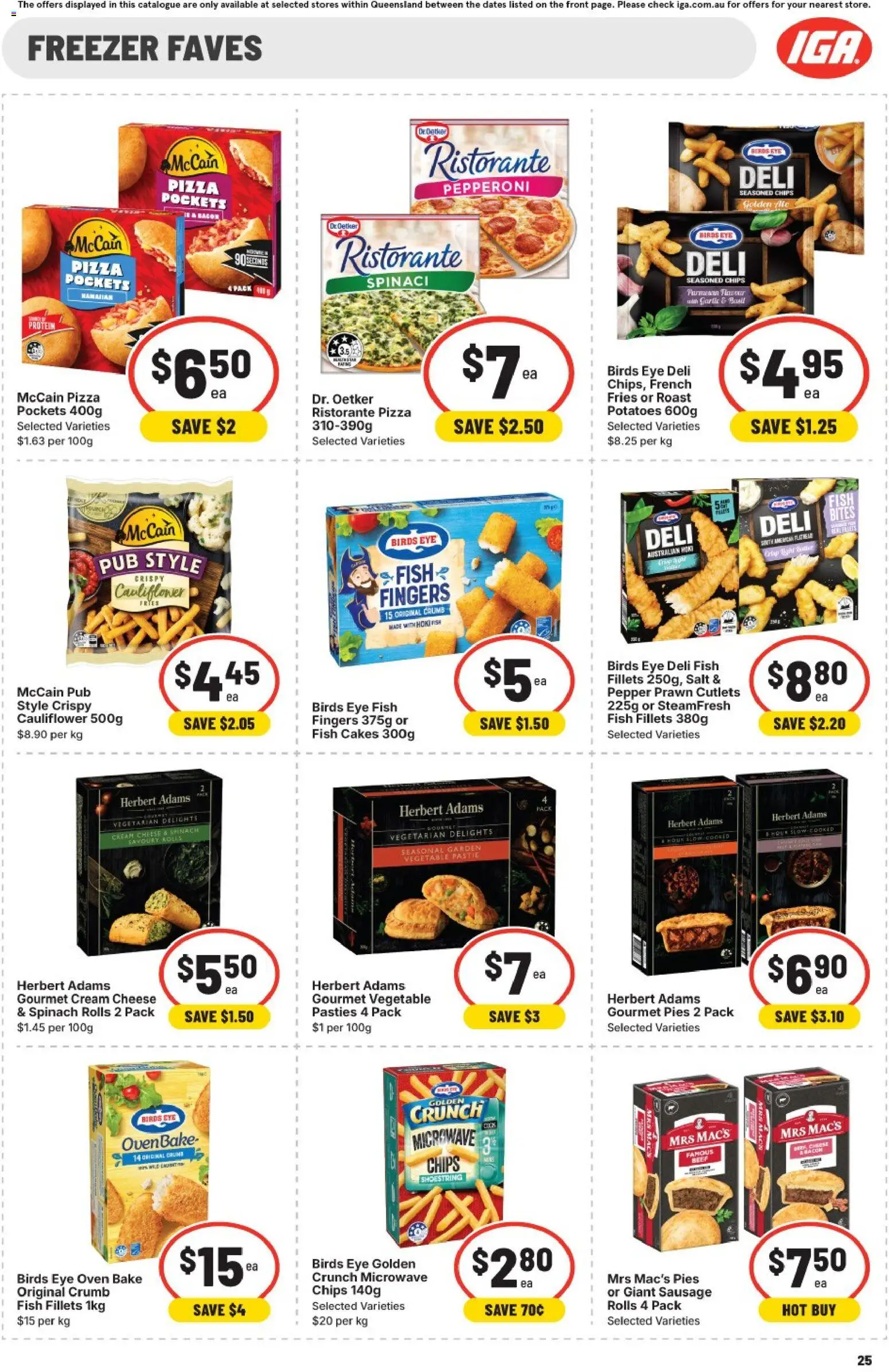 IGA catalogue - valid from 24.12.2025 | Page: 28 | Products: Fish, Garlic, Freezer, Oven