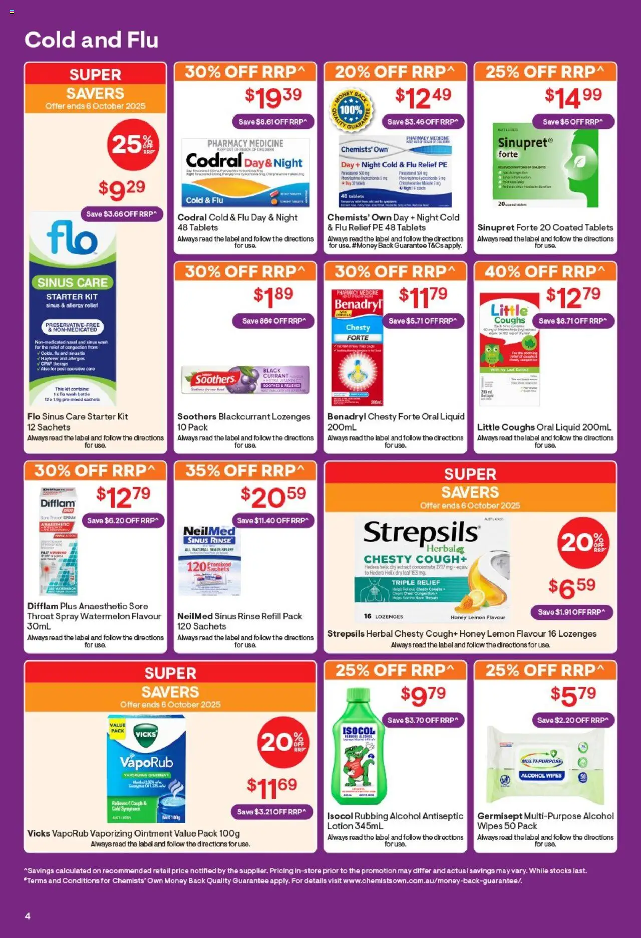 Discount Drug Stores catalogue - valid from 10.09.2025 | Page: 5 | Products: Lotion, VapoRub, Vitamin, Allergy