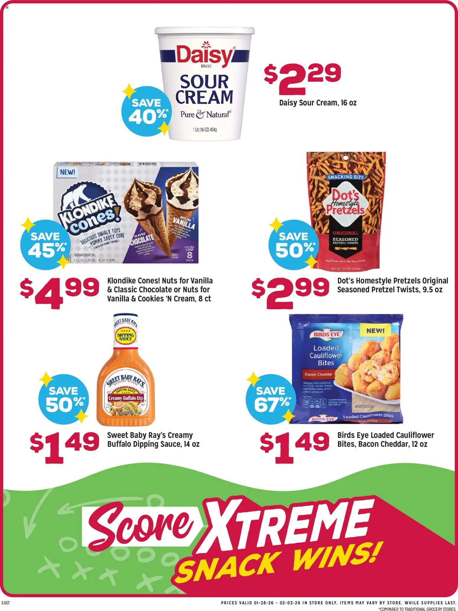 Grocery Outlet Weekly Ad - OH - valid from 28.01.2026 | Page: 3 | Products: Chocolate, Nuts, Cookies, Sauce
