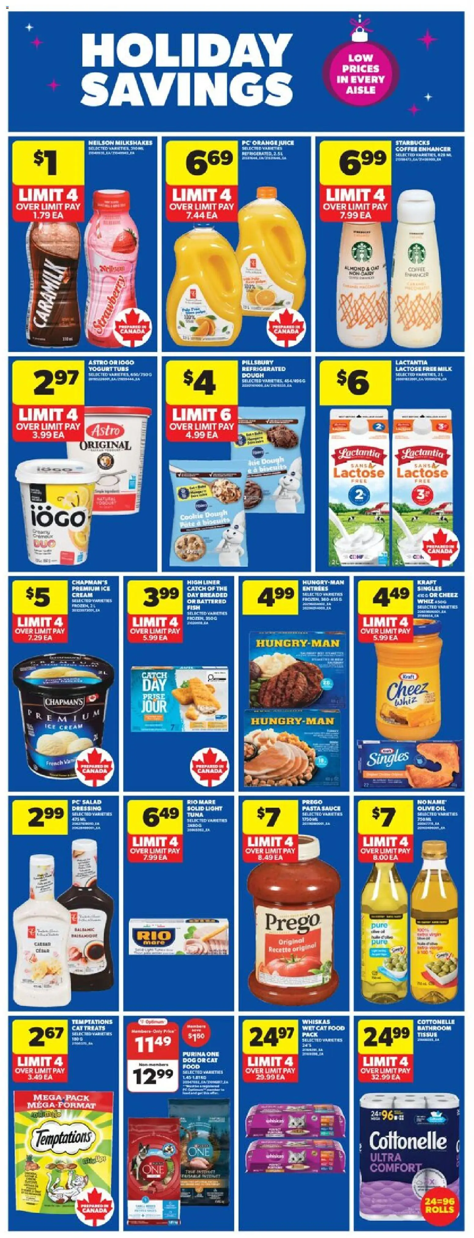 Real Canadian Superstore flyer valid from 13.11.2025 | Page: 21 | Products: Cream, Ice cream, PC, Milk
