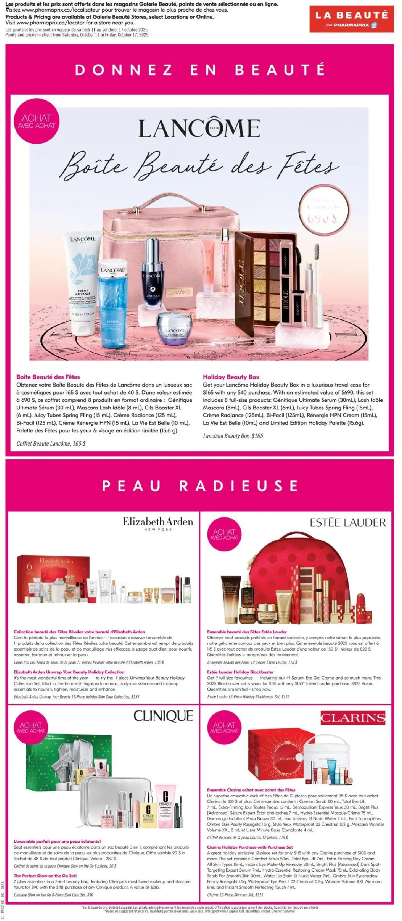 Pharmaprix flyer valid from 11.10.2025 | Page: 9 | Products: Cream, Case, Mascara, Box