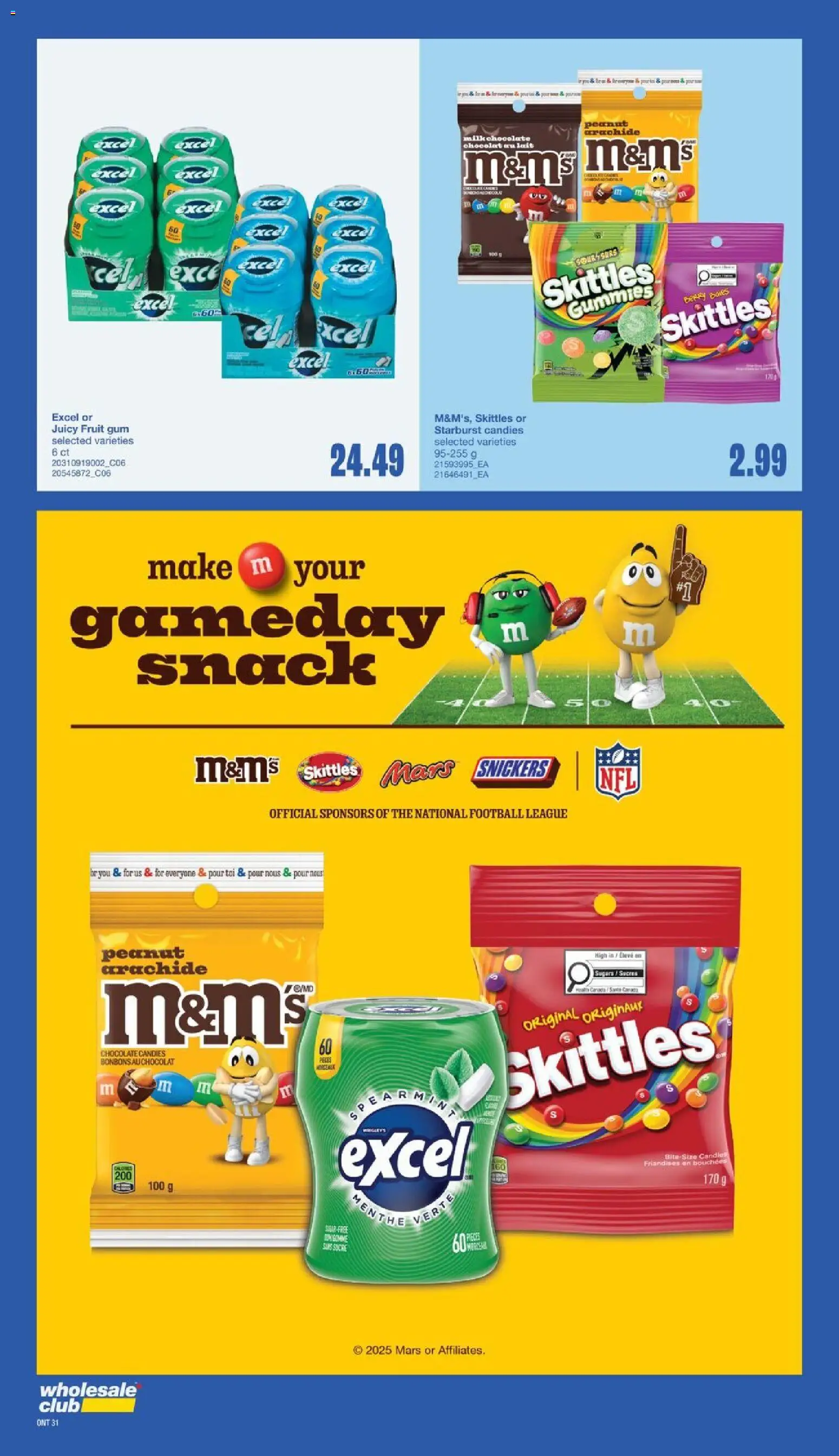 Wholesale Club flyer valid from 23.10.2025 | Page: 35 | Products: Candies, Chocolate