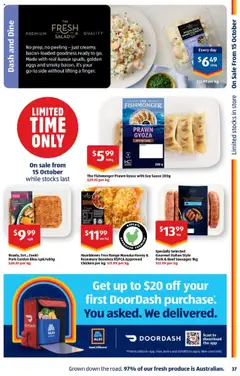 Preview of Catalogue Aldi - valid from 22.10.2025 | Page: 37 | Products: Honey, Chicken, Pork, Sauce