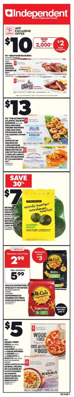 Preview of Independent Grocer weekly flyer / circulaire from shop Independent Grocer valid from 10.07.2025