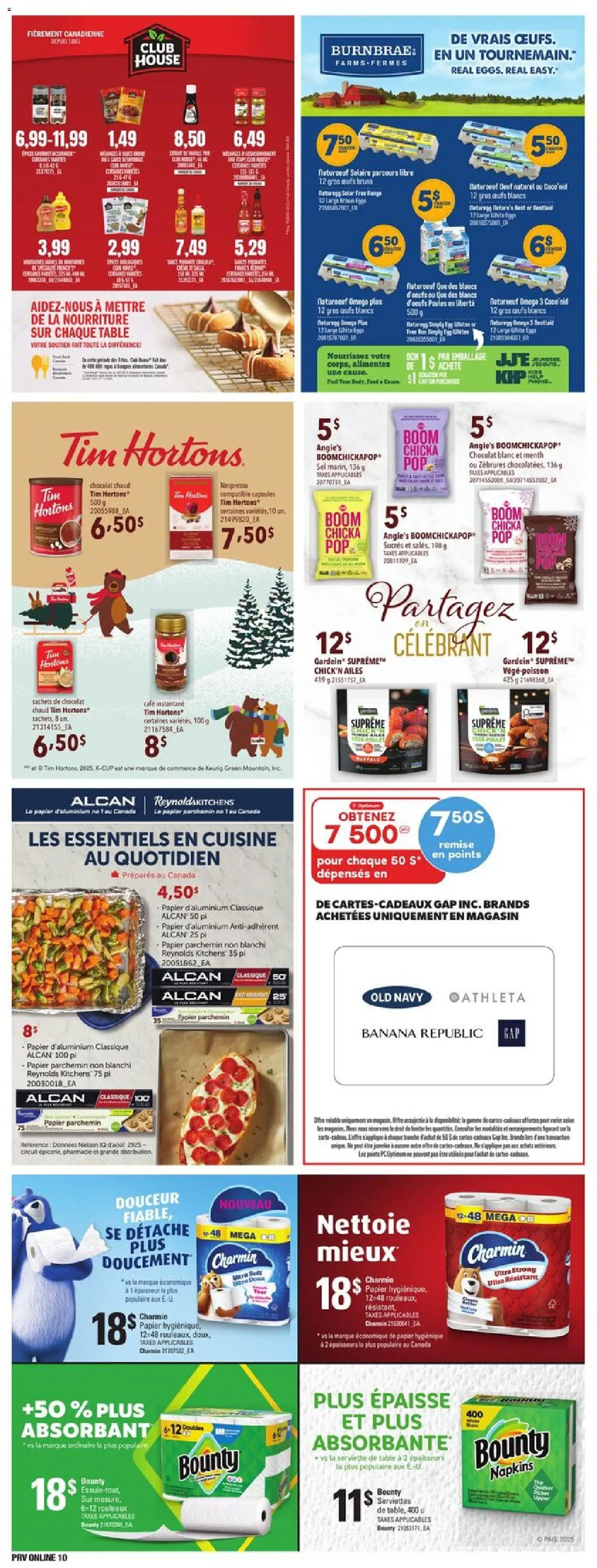Provigo flyer valid from 04.12.2025 | Page: 11 | Products: Phone, Table, Eggs, Chicken