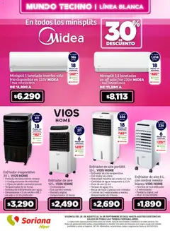 Nuevas ofertas de Soriana válidas en toda la República Mexicana desde el 28.08.2025. ¡Encuentra las mejores ofertas en Soriana - Mundo Techno Súper Nacional! | Página: 17 | Productos: Bolsa, Control remoto, Humidificador, Té
