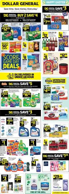 Preview of Dollar General weekly ads valid from 05.04.2026