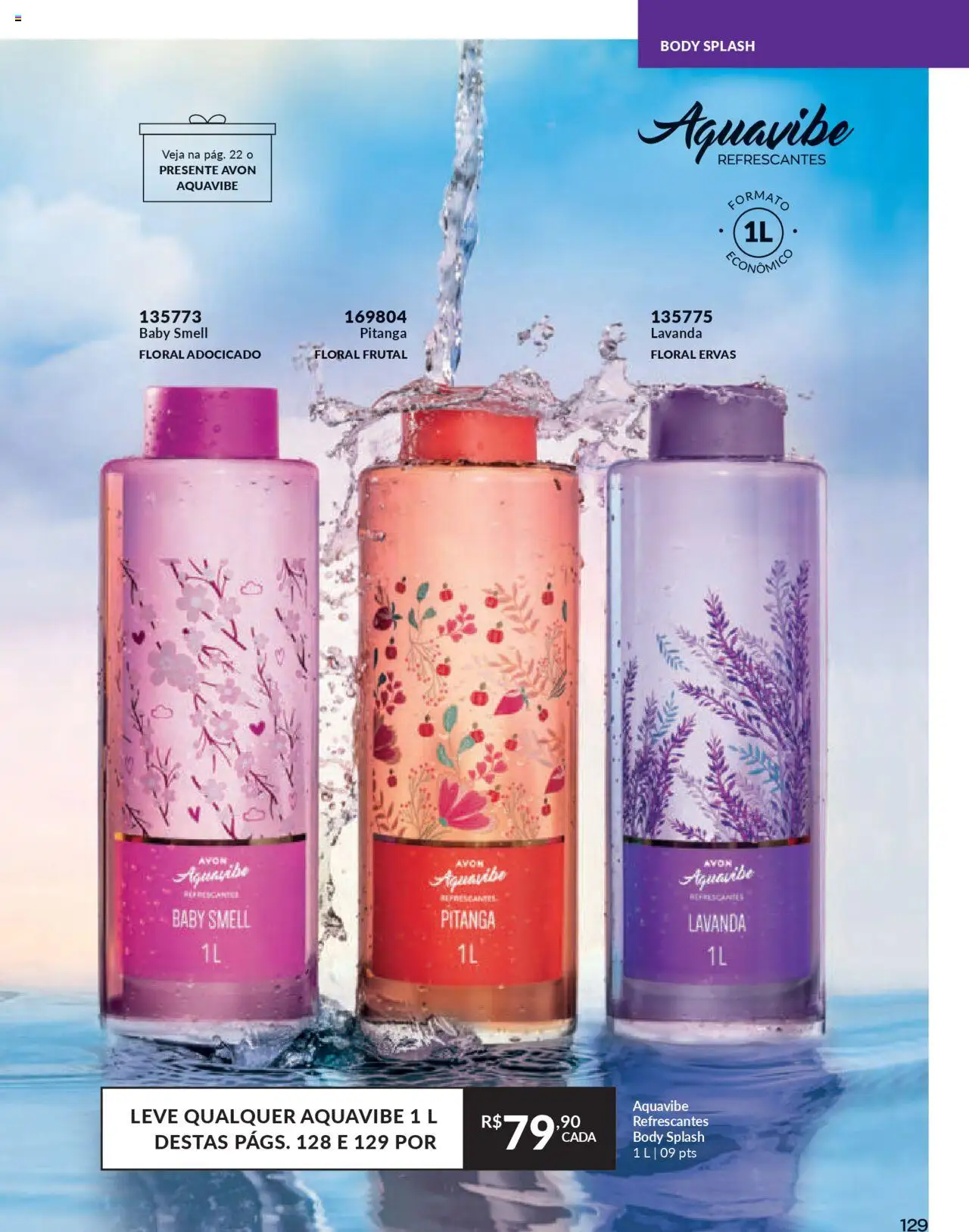 Avon Folheto - válido de 16.06.2025 | Página: 129 | Produtos: Body