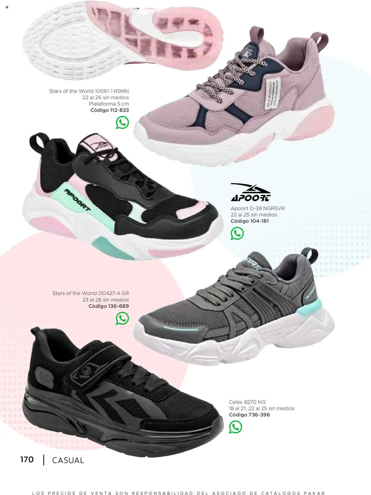 Nuevas ofertas de SC Pakar válidas en toda la República Mexicana desde el 24.07.2025. ¡Encuentra las mejores ofertas en SC Pakar - Catálogo Casual otoño / invierno! | Página: 170