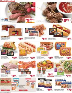 Preview of Family Fare weekly ads valid from 19.10.2025 | Page: 8 | Products: Flakes, Sugar, Seafood, Hot Dogs