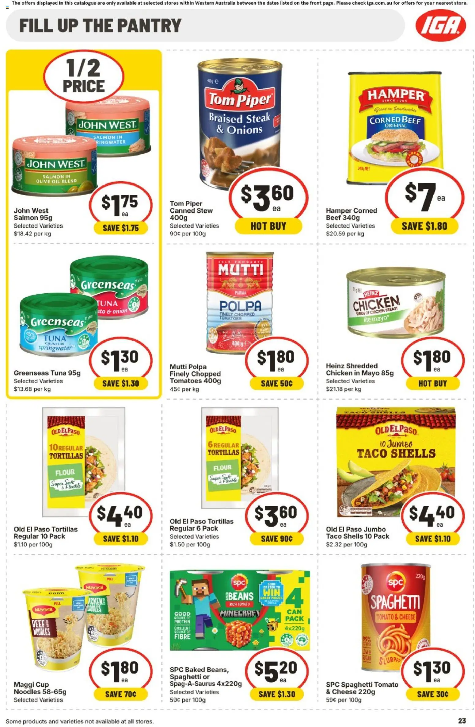 IGA catalogue - valid from 07.01.2026 | Page: 26 | Products: Oil, Beef, Steak, Salmon