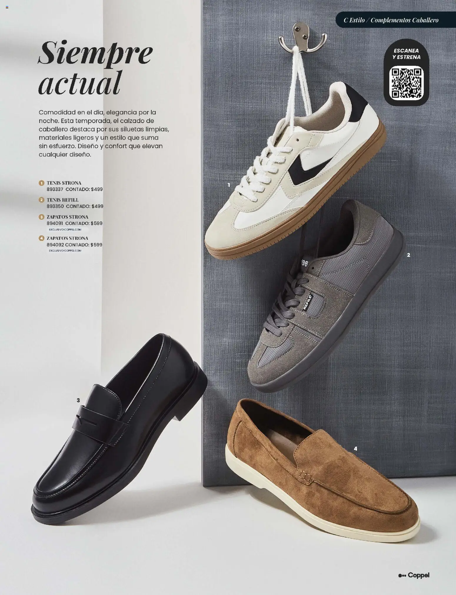 Nuevas ofertas de Coppel válidas en toda la República Mexicana desde el 01.03.2026. ¡Encuentra las mejores ofertas en Coppel catálogo ! | Página: 53 | Productos: Tenis, Zapatos