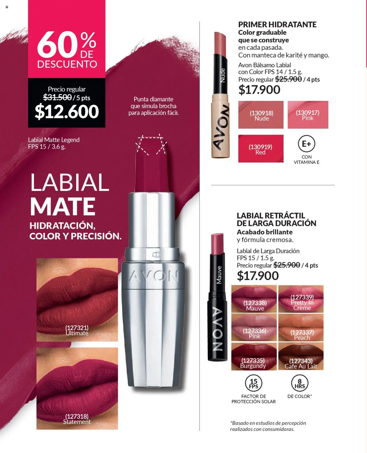Avon revista - valida desde el 12.09.2025 | Página: 33 | Productos: Bálsamo, Brocha, Manteca, Café