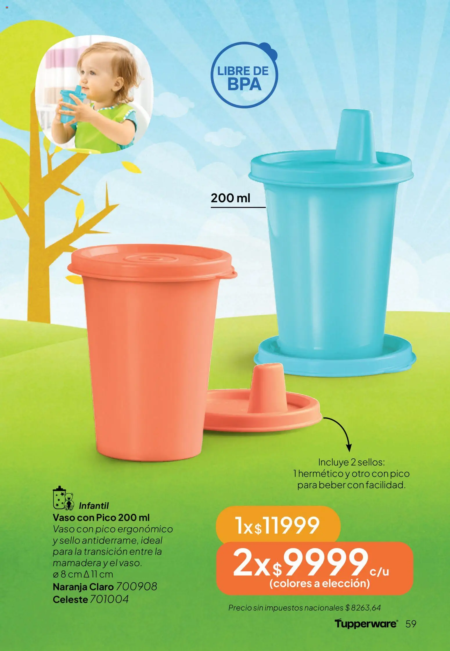 Tupperware Folleto │ válido desde el 09.12.2025 | Página: 60 | Productos: Pico, Mamadera