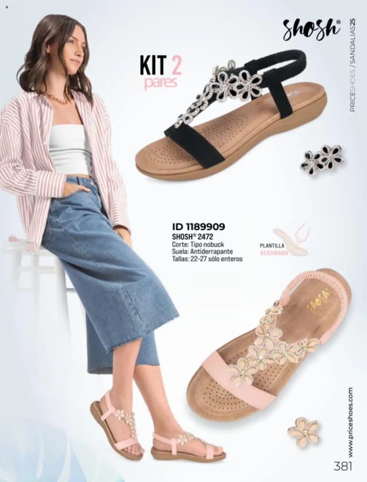 Nuevas ofertas de Price Shoes válidas en toda la República Mexicana desde el 27.01.2025. ¡Encuentra las mejores ofertas en Price Shoes catálogo Sandalias! | Página: 381