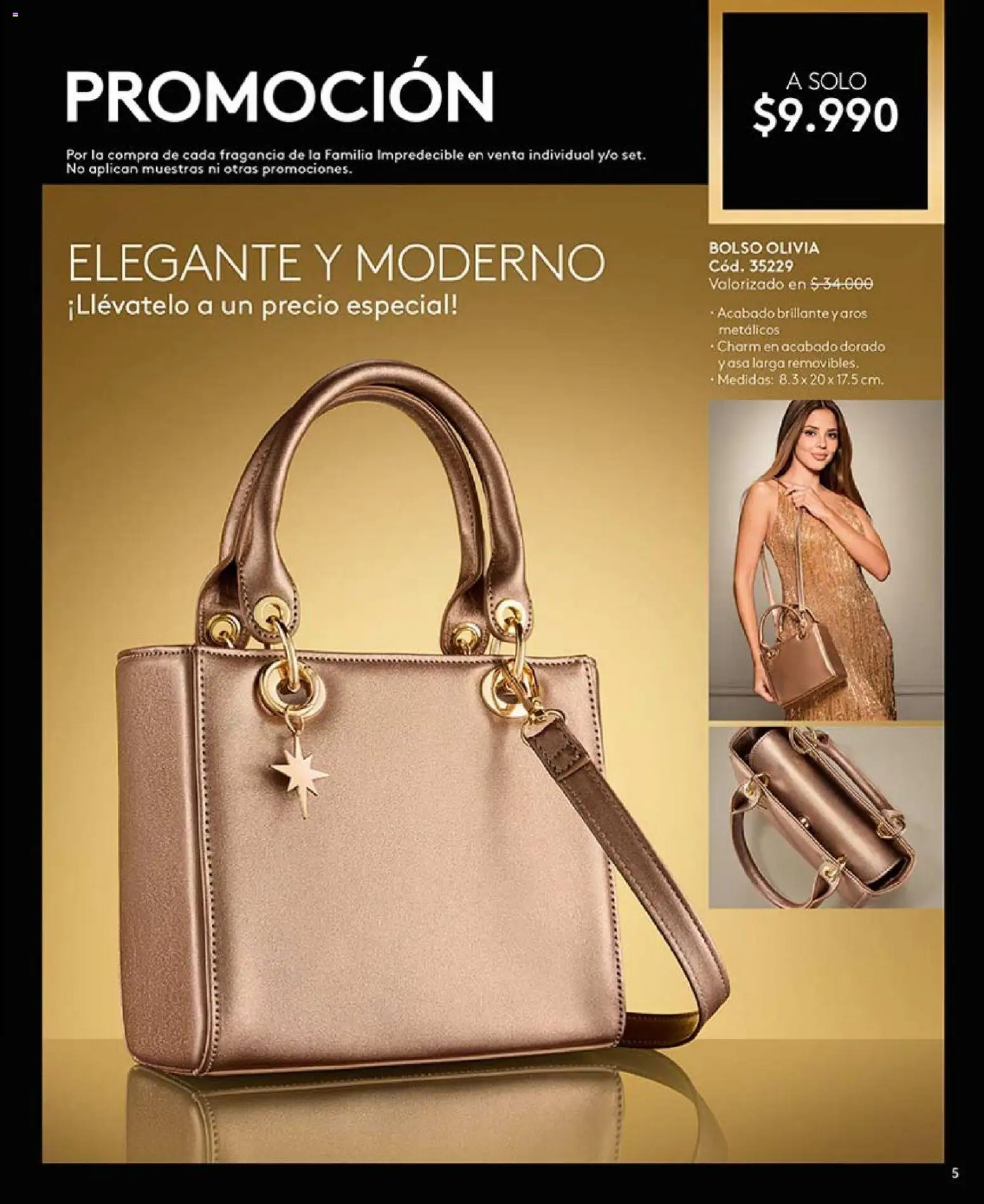 Catálogo Ésika Campaña 1 │ válido desde el 01.01.2026 | Página: 5 | Productos: Aros, Fragancia, Bolso, Individual