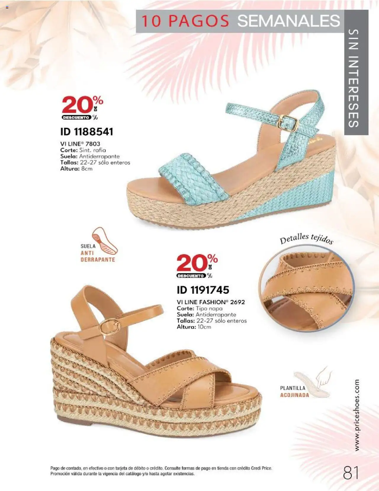 Nuevas ofertas de Price Shoes válidas en toda la República Mexicana desde el 14.10.2025. ¡Encuentra las mejores ofertas en Price Shoes - Catálogo - 10 Pagos sin Intereses! | Página: 81