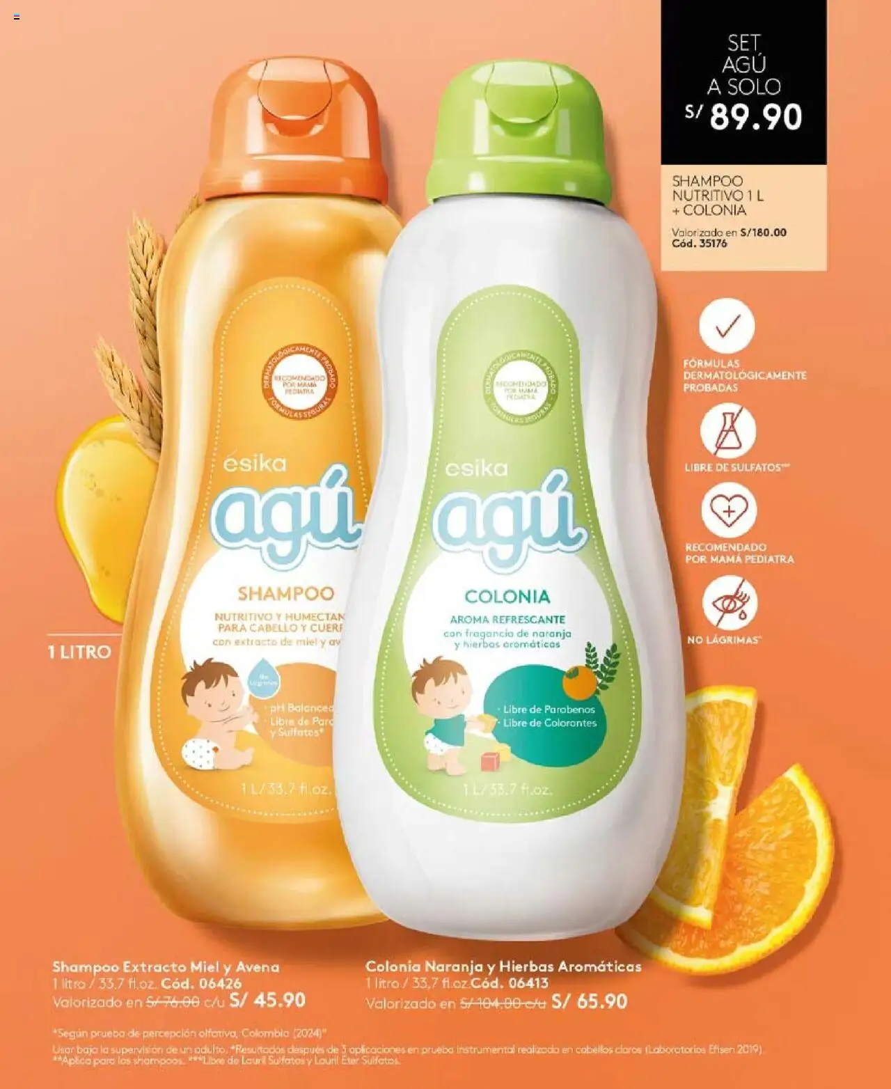 Catálogo Ésika válido desde 23.06.2025 | Página: 126 | Productos: Shampoo, Avena, Fragancia