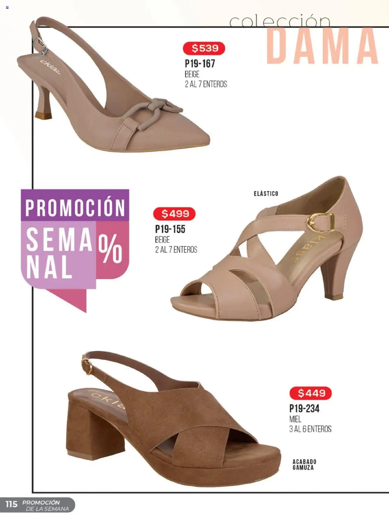 Nuevas ofertas de Cklass válidas en toda la República Mexicana desde el 14.08.2025. ¡Encuentra las mejores ofertas en Cklass - Catálogo Promo De La Semana! | Página: 116 | Productos: Gamuza