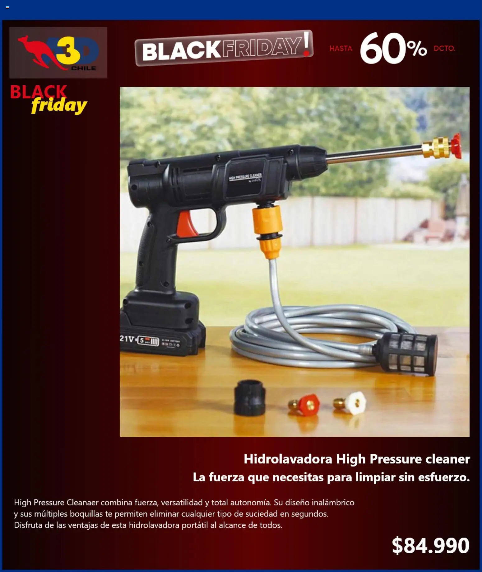 Black Friday A3D │ válido desde el 26.11.2025 | Página: 7 | Productos: Hidrolavadora, Té