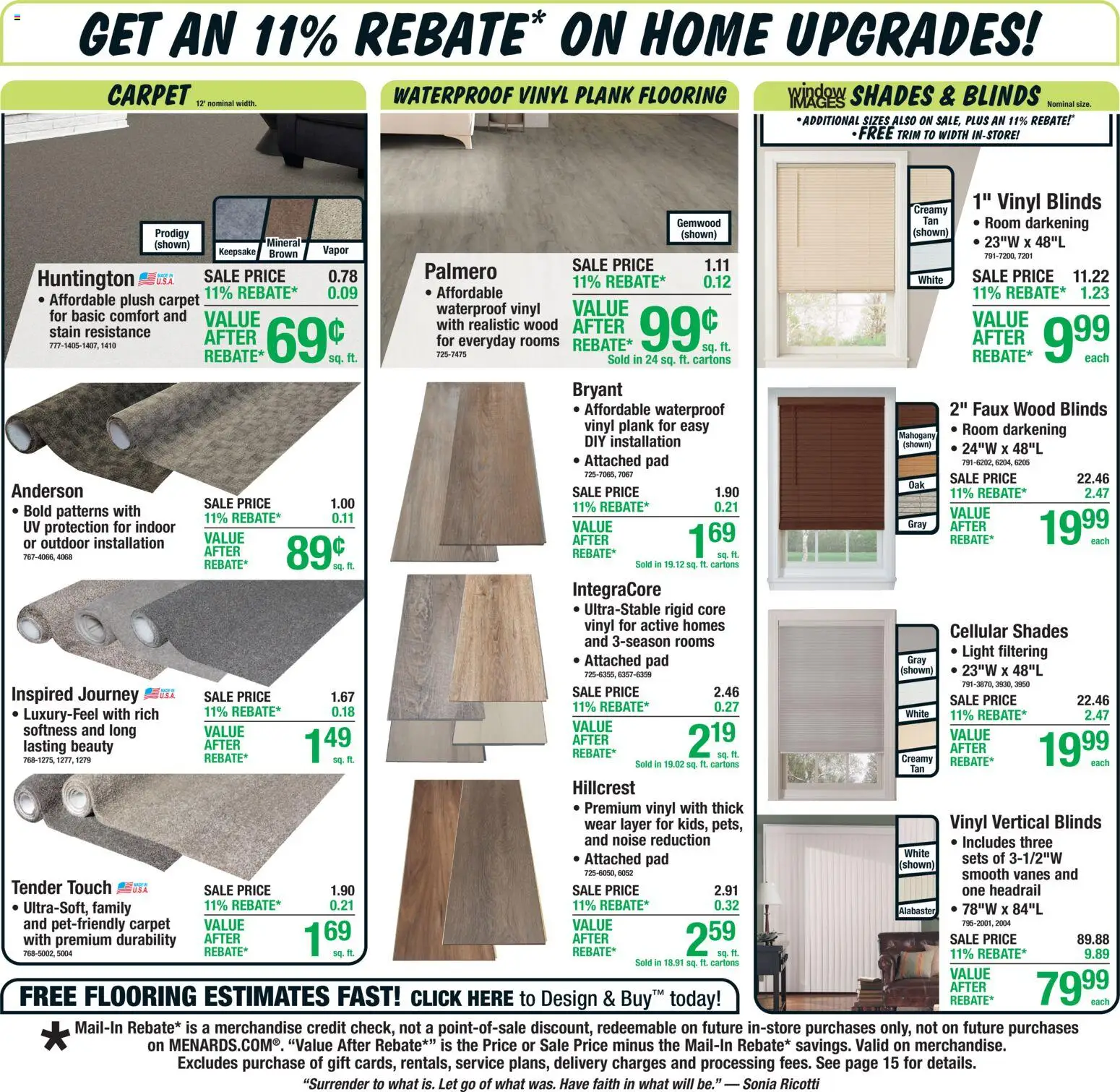 The new Menards flyer is now online. See all April offers on your mobile and save! | United States