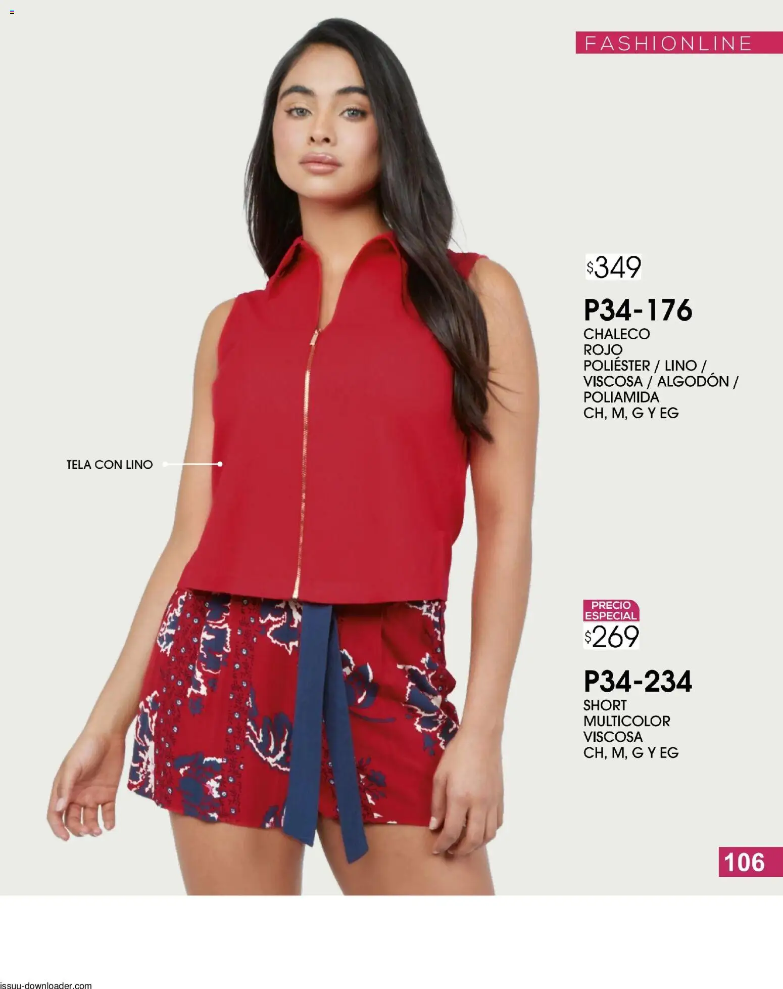 Nuevas ofertas de Cklass válidas en toda la República Mexicana desde el 06.02.2026. ¡Encuentra las mejores ofertas en Cklass catálogo Especial Fashionline! | Página: 107 | Productos: Chaleco, Algodón, Short