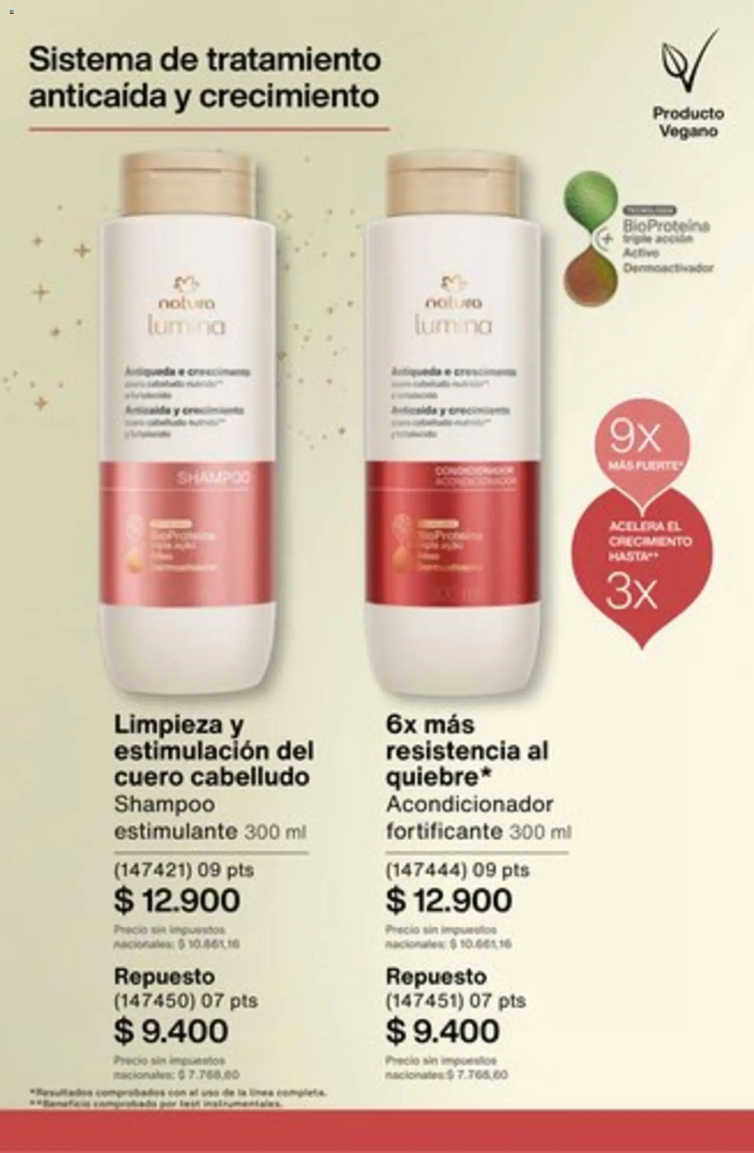 Catálogo Natura Ciclo 16/2025 │ válido desde el 01.11.2025 | Página: 258 | Productos: Shampoo, Acondicionador