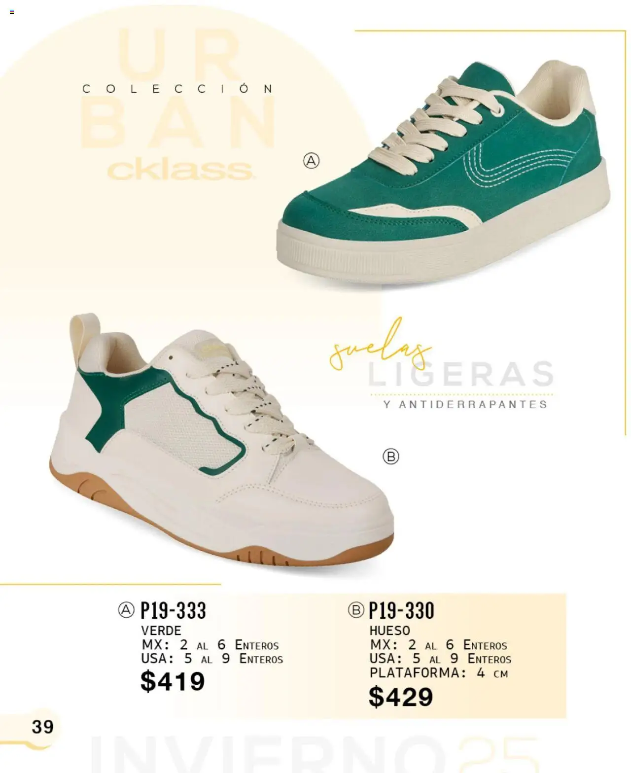 Nuevas ofertas de Cklass válidas en toda la República Mexicana desde el 16.09.2025. ¡Encuentra las mejores ofertas en Cklass - Catálogo Invierno Sportbrands! | Página: 277