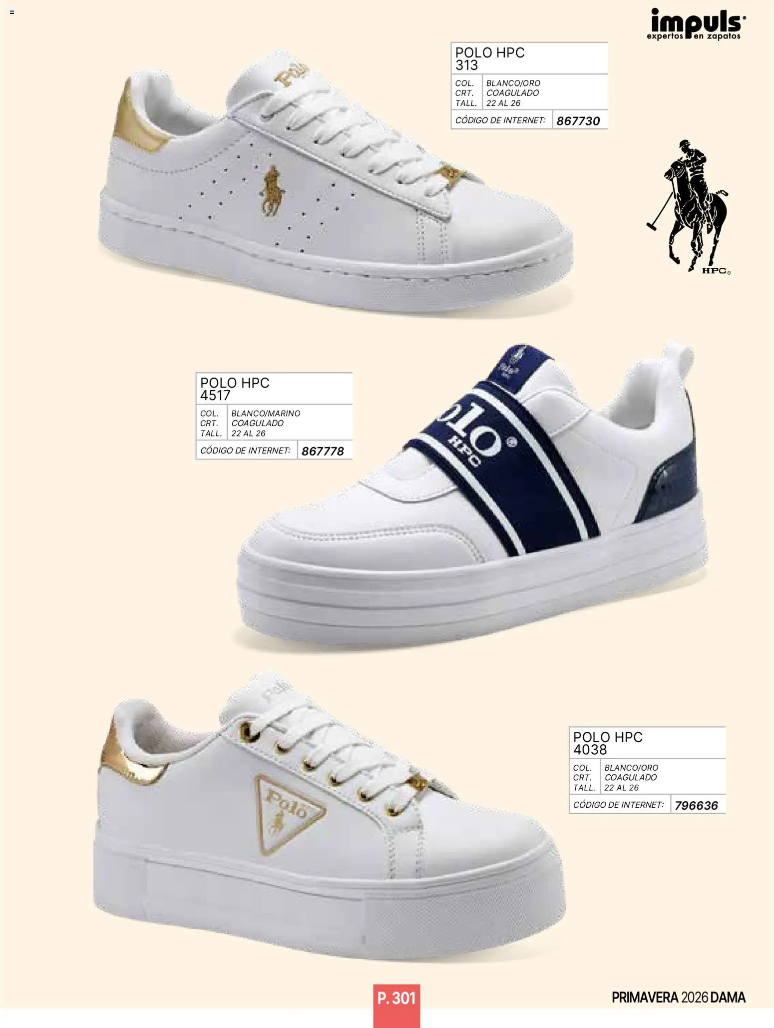 Nuevas ofertas de Impuls válidas en toda la República Mexicana desde el 01.01.2026. ¡Encuentra las mejores ofertas en Impuls catálogo Primavera! | Página: 303 | Productos: Zapatos