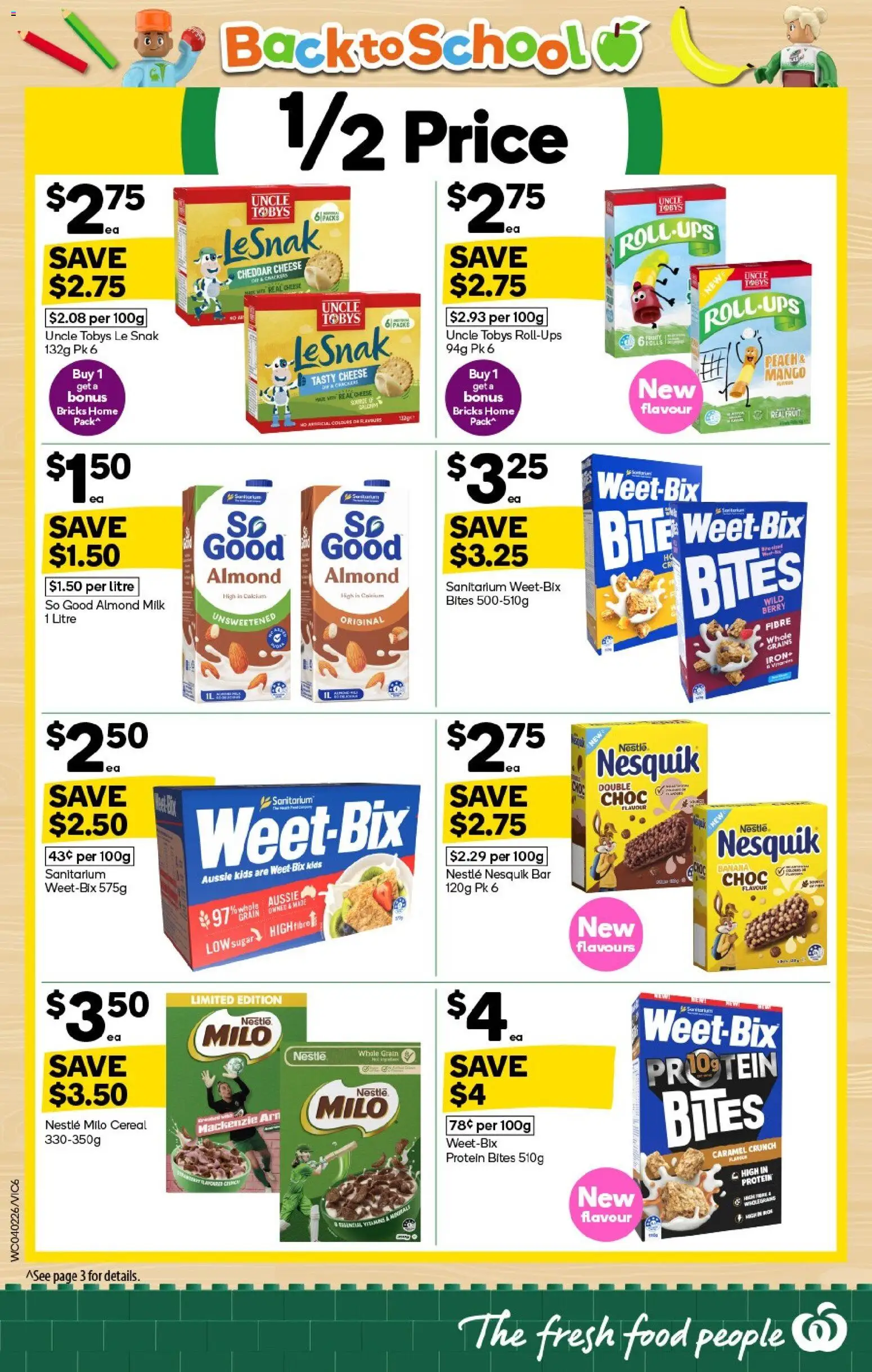 Woolworths catalogue - valid from 04.02.2026 | Page: 6 | Products: Milk, Cheese, Cereal, Mango