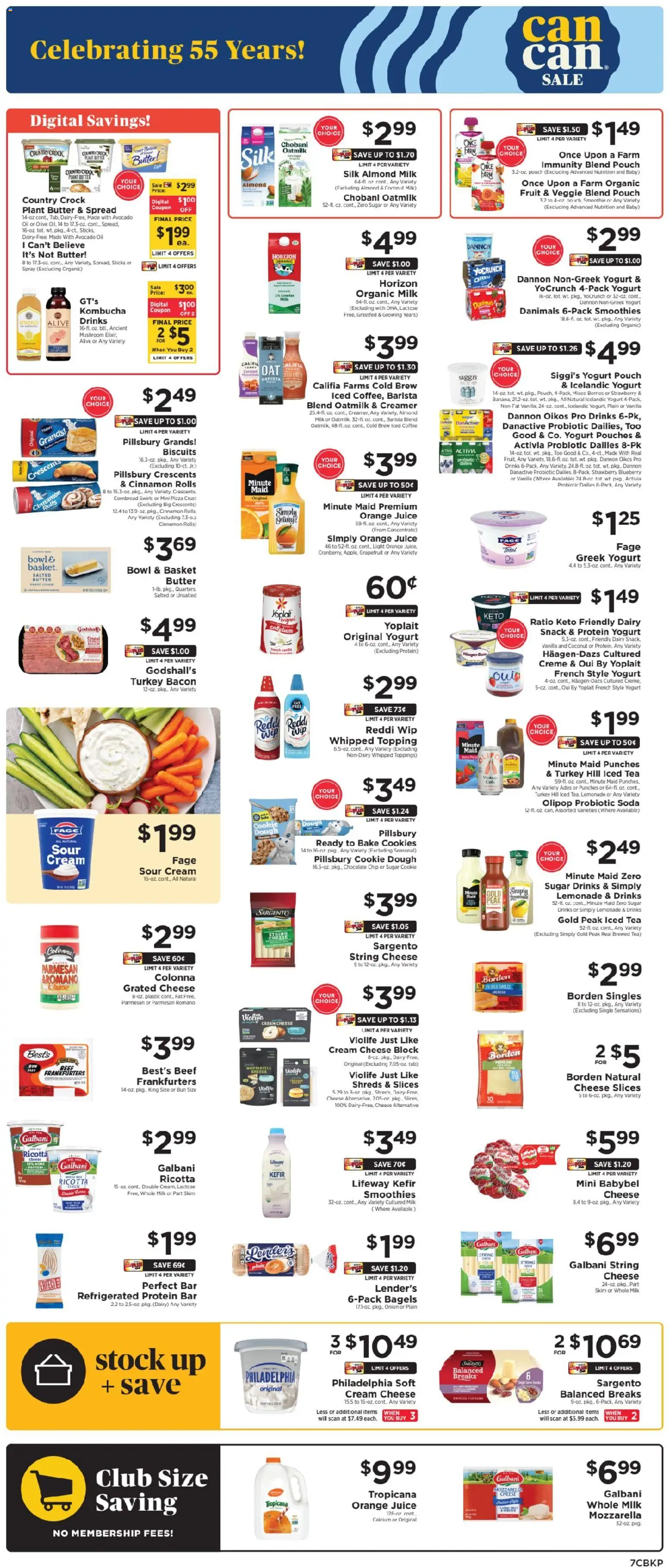 ShopRite Weekly Ad - valid from 08.01.2026 | Page: 8 | Products: Basket, Chocolate, Juice, Tea