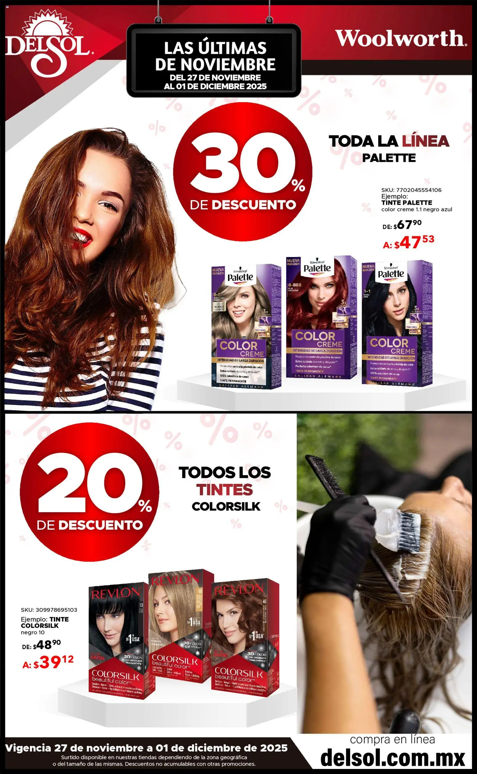 Nuevas ofertas de Del Sol y Woolworth válidas en toda la República Mexicana desde el 27.11.2025. ¡Encuentra las mejores ofertas en Del Sol y Woolworth Buen Fin ! | Página: 10